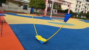 MONZA ตาข่ายแบดมินตัน พร้อมเสาตั้งตาข่าย มีกระเป๋าสำหรับจัดเก็บ มีไม้แบด 2 ไม้ พร้อมลูกขนไก่ 2 ลูก No.Y2267