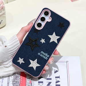 Star Phone Case For Samsung S26 Ultra A57 5G A56 5G S25 Ultra A37 A55 A17 A07 A26 S24 FE A05s Silicone Capinha Caha Shockproof