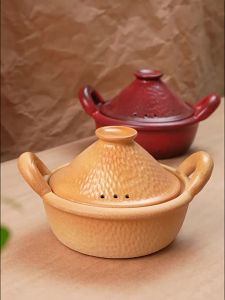 YOGEHOME | Gastight Ceramic Double Ears Pot Heat Resistant