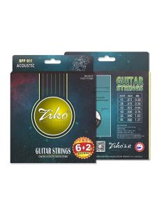 IRIN | ZIKO DPP-011 Dây Đàn Guitar Acoustic Lõi Thép Lục Giác Phốt Pho Đồng Vết Thương Kim Loại Phụ Kiện Guitar Cho Đàn Guitar Acoustic
