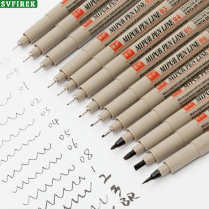 12 PCS Sakura Pen Set Sketch Drawing Pen Ink Marker Pens Fine Art Architectural Design Pens