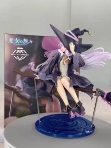 Bandai | New Anime Wandering Witch: The Journey Of Elaina 20cm Elaina PVC Action Figure Model Toys For Kids Birthday Gift