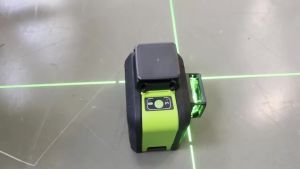 Máy Dò Laser Huepar LR300 Bộ Thu Tín Hiệu Laser Chế Độ Chính Xác Hai Thước Đo Bọt Khí Tia Đỏ/xanh Tương Thích Với 2 Pin AA Kiềm.