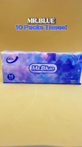 Mr. Blue Per 10pcs And 20pcs Sold Mini Pocket Tissue Small HygienicSoft & Gentle Travel Tissue Pack for Everyday Supply