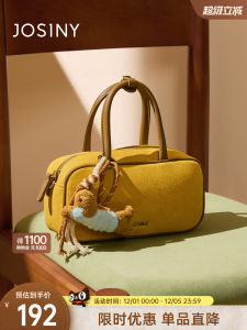 Fashionable Retro Boston Bag Womens Handbag Color Block Single Shoulder Crossbody Bag Versatile Youth Casual Zipper Closure