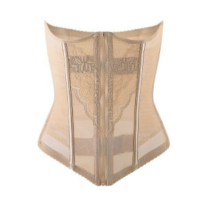 YOLO 9 Steel Bones Waist Trainer Womens Tummy Control Shapewear Breathable Mesh Workout Hourglass Shaper Girdle Body Shaper