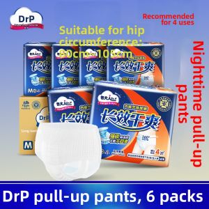 Night Use Pull-up Diapers for Elderly and Postpartum Women L Size 6 Packs
