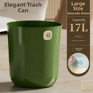 Home Large Capacity Easy Drop Trash Can