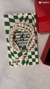 Vòng Tay Ngọc Trai 3 Sợi Hình Chụp Sản Phẩm Thật CN2