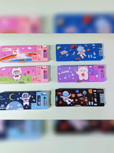 Anakkid--Primary school students multifunctional pencil case cartoon large capacity computer pencil case pencil case
