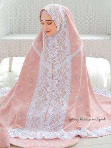 Mukena Blossom Ciput Motif Bunga 2in1