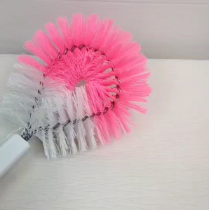 แปรงล้างห้องน้ำ แปรงขัดห้องน้ำ ขนาด ความยาว รวมด้าม 49 ซม. รุ่น จัมโบ้ ขัดชักโครก ขัดส้วม ทำความสะอาดห้องน้ำ