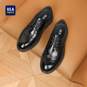 HLA | Autumn Winter Leather Casual and Business Shoes Mens