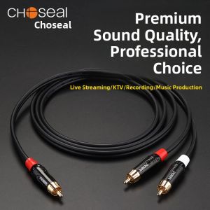 Choseal | Split RCA Cable Connection Audio Device 1-to-2 Splitter