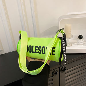 Childrens Satchel Western Style Little Girl Korean Versatile One-Shoulder round Bag Male Trendy Child Catwalk Hip Hop Accessories Satchel