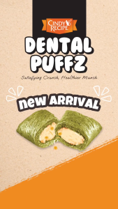 CINDYS RECIPE Puffz savours 60G_Cat Treats ( Chicken / Salmon / Hairball / Hip & Joint / Skin & Coat/ Digestion )