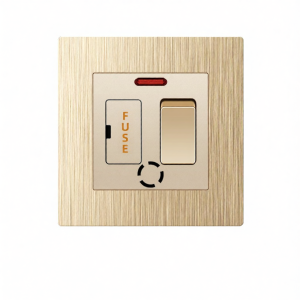 Gold Wired Switch Hong Kong Macau British Style Socket Home Use USB Multi-Function Electric Meter Air Conditioner Switch Pull Cord