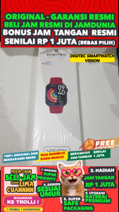 DIGITEC ORIGINAL SMARTWATCH PRIA SMARTWATCH WANITA DIGITEC VISION MERAH - MEN WOMEN TR - RESIN BAND - MERAH - JAMDUNIA / JAM DUNIA JD18 # JAM TANGAN PRIA JAM TANGAN WANITA JAM TANGAN SMARTWATCH $ DIGITEC VISIONMERAH JAM TANGAN DIGITAL S003