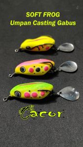 Soft Frog Umpan Casting Gabus 45cm