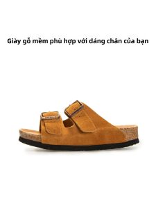 THEMULE | Dép Đôi Khóa Da Mềm Mùa Hè