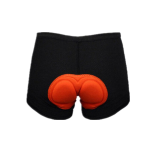 Celana Dalam Sepeda Busa Gel 3D Breathable Cycling Underwear Padding Orange