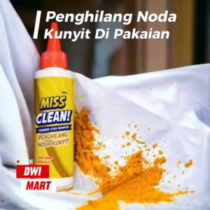 Penghilang Pembersih Noda Kunyit Kunir Pakaian Di Baju Putih Warna Membandel Ampuh
