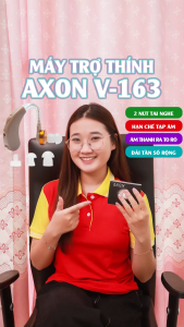 Máy trợ thính cho người già người lớn tuổi AXON V-163 - Kèm hợp đựng máy