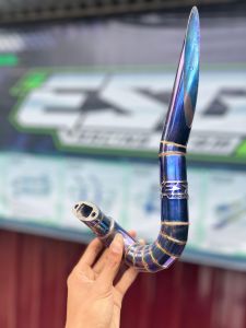 Knalpot Sprayer Tu 26 / 3WZ4 Model Runcing Biru