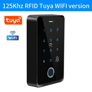 Tuya Smart Fingerprint Door Lock Keypad Wifi Waterproof IP66 Outdoor Gate Passcode RFID IC Card App Keyless Entry Electric Lock