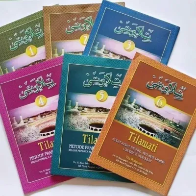 Tilawati pretelan jilid 1 sampai 6 pretelan 123456