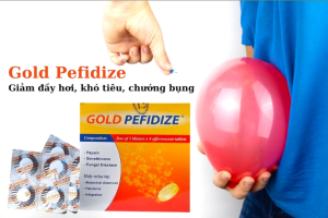 Viên Sủi Tiêu Hoá Gold Pepzine Hỗ Trợ Giảm Đầy Bụng Ăn Không Tiêu Hộp 20 Viên