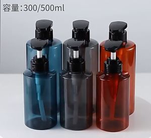 500ml NEW Pump Refillable Bottle Liquid Bottle Hand Press Large Capacity Lotion