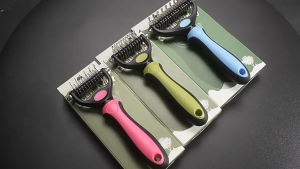 Pet double-sided detangling comb dog comb cat grooming and hair removal comb pet supplies