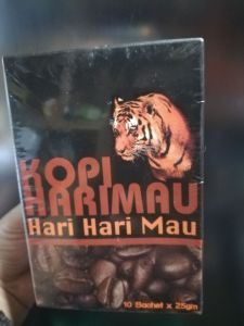 Kopi Harimau hari hari mau for men and women 1box /10sachets 