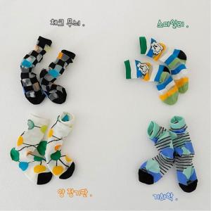 ถุงเท้าเด็ก ถุงเท้าเด็กเกาหลี เหมาะสำหรับเด็กชายและเด็กหญิง cartoon pictures children"s sock thin boys socks cute girls socks