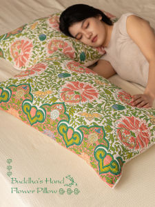 Pure Cotton Handkerchief Pattern Pillowcase Four Layers New Chinese Style Versatile Four Seasons Single Person Pillow Cover