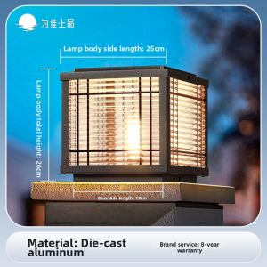 VINCAN | Solar Electric Cap Post Light