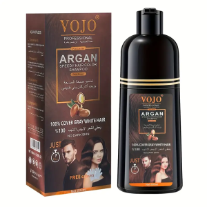 แชมพูย้อมผมสำหรับผู้ใหญ่ ทั้งชายและหญิง สีดำน้ำตาล แชมพูโฟมย้อมผม สีผมจากพืช ไม่ทำลายเส้นผม ล้างออกง่าย ปิดผมขาว