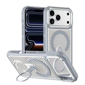 360° Ring Bracket Heat Dissipation For Magsafe Magnetic Case For iPhone 17 Air 16 15 14 Plus 13 12 11 Pro Max Shockproof Cover