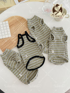 2025 Summer Sleeveless Pure Cotton Cat Vest Comfortable High Elasticity Sphynx Hairless Cat Pet Clothes Short Sleeve Tank Top