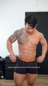 Champiro Celana Dalam Pria 3 pcs BlackBoxer Boxer Pria C0333C