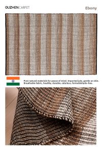 GUZHEN | Handwoven Retro & Wabi-Sabi Style Rug