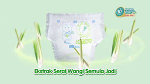 New MamyPoko Antimos Pants (Natural Lemongrass) | HUSHABUY