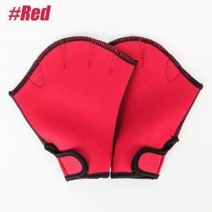 Swimming Gloves Aquatic Swim Training Gloves Neoprene Gloves Webbed Fitness Water Resistance Training Gloves for Swimming Diving