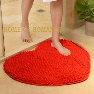 Carpet PVC Hình Trái Tim Chống Trượt Phòng Cưới Phòng Khách Phòng Khách Phòng Ngủ Thảm Trang Trí Nhà Thảm Sàn PVC Hình Trái Tim