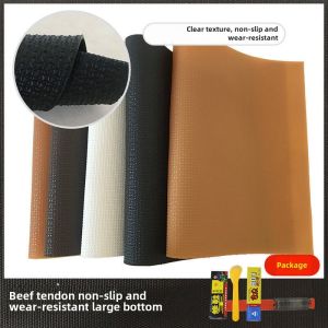 Non-Slip Shoe Sole Repair Patches Wear-Resistant Handmade Fabric for Sports Shoes Leather Shoes Quiet Shoe Repair Materials