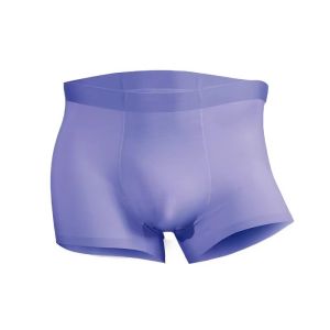 Antibacterial Seamless Merino Wool Boxer Shorts for Outdoor Activities