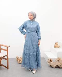 HANASTA DRESS KONDANGAN WANITA BROKAT