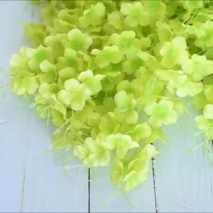 UMI Wisteria Artificial Flower Ratta Vine Hanging Wedding Garden Outdoor Office Wall Decoration Daun Gantung Dinding Rumah