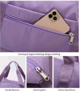 TAS TRAVEL BAG GYM / TRAVEL BAG ANTI AIR JUMBO MULTI FUNGSI